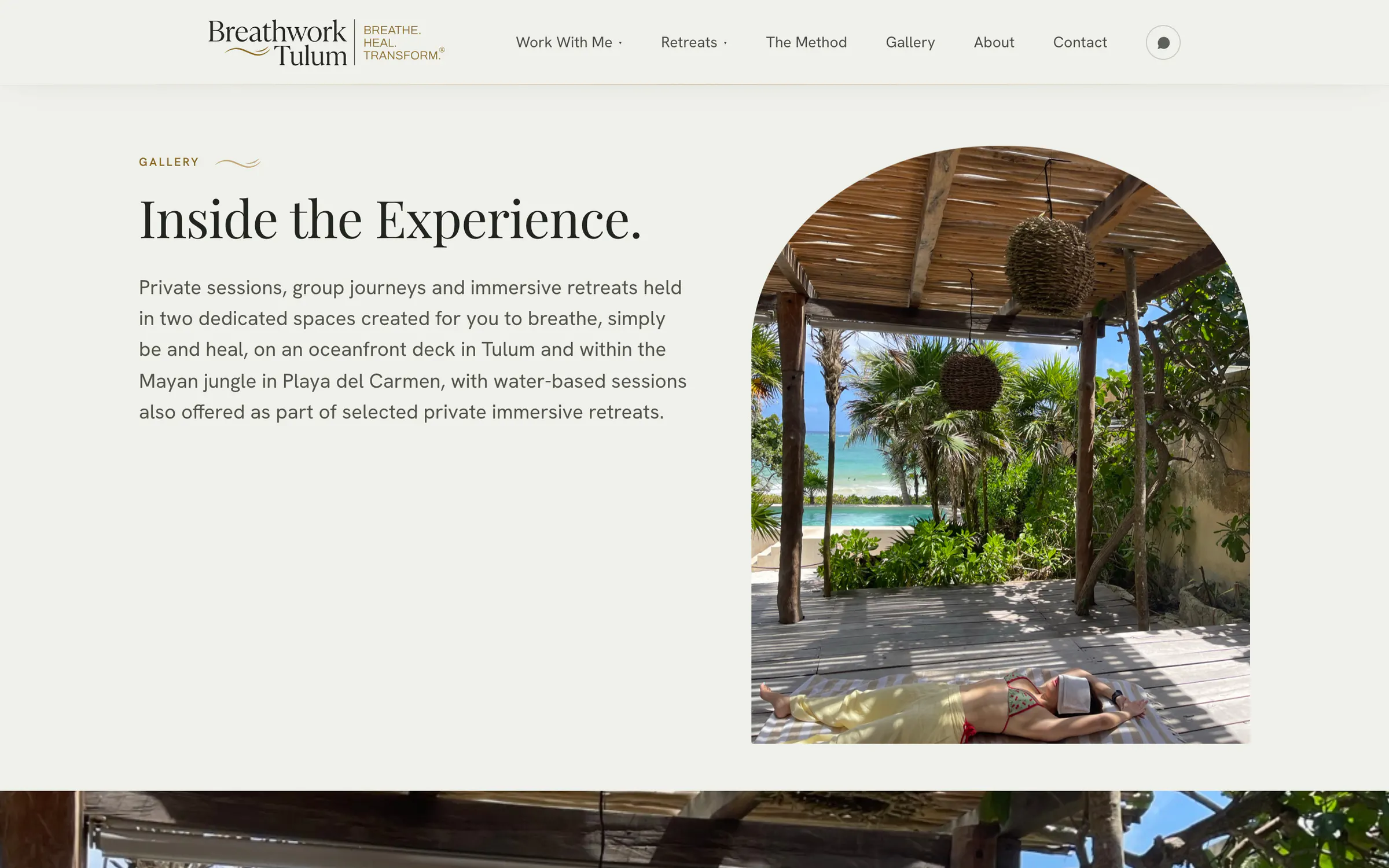 Breathwork Tulum, the gallery