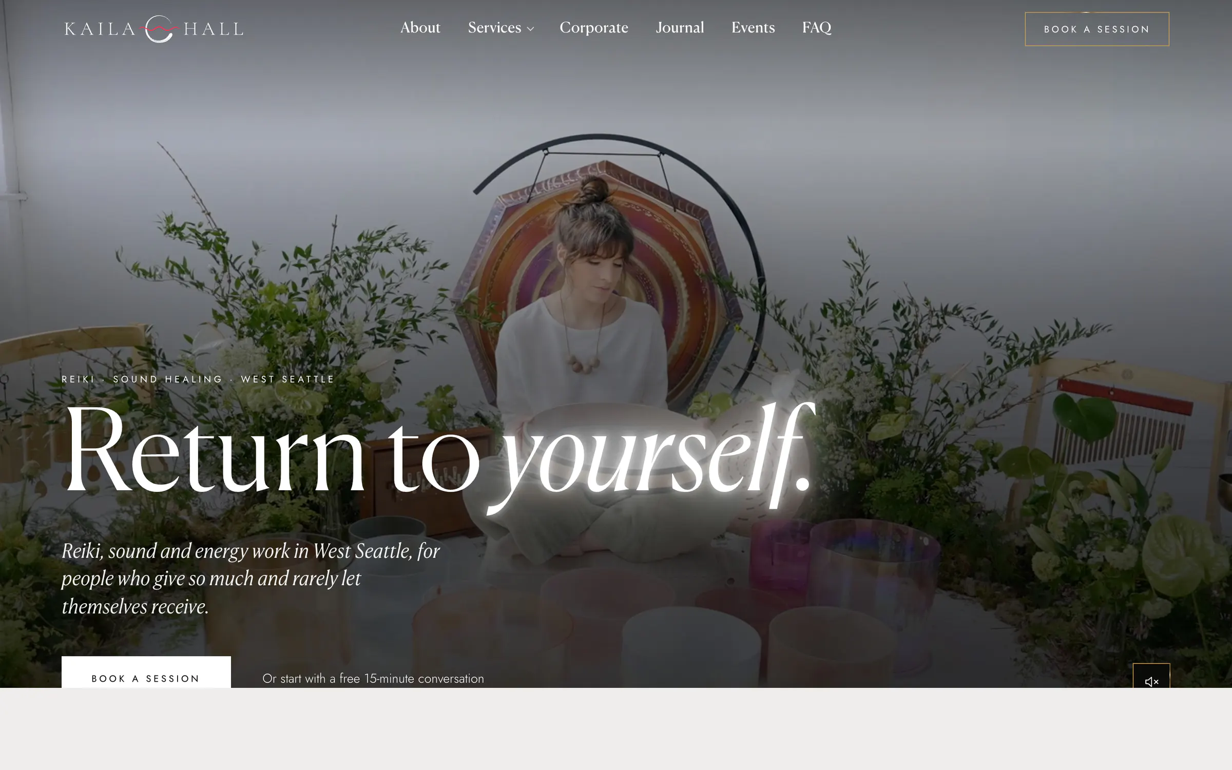 Kaila Hall, the home page
