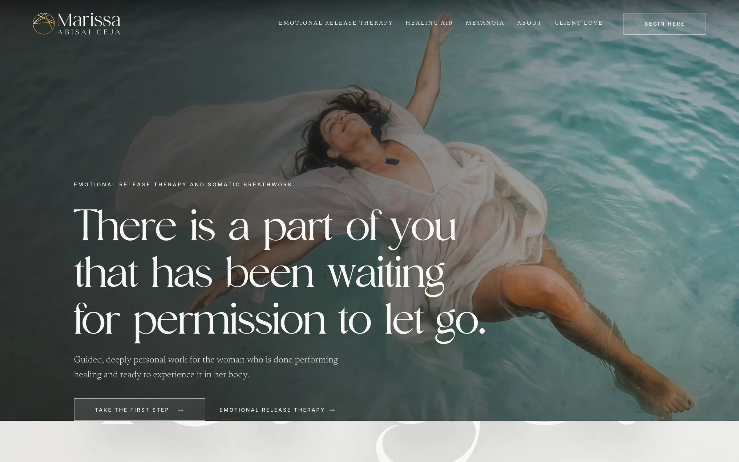 Marissa Abisai Ceja, the home page