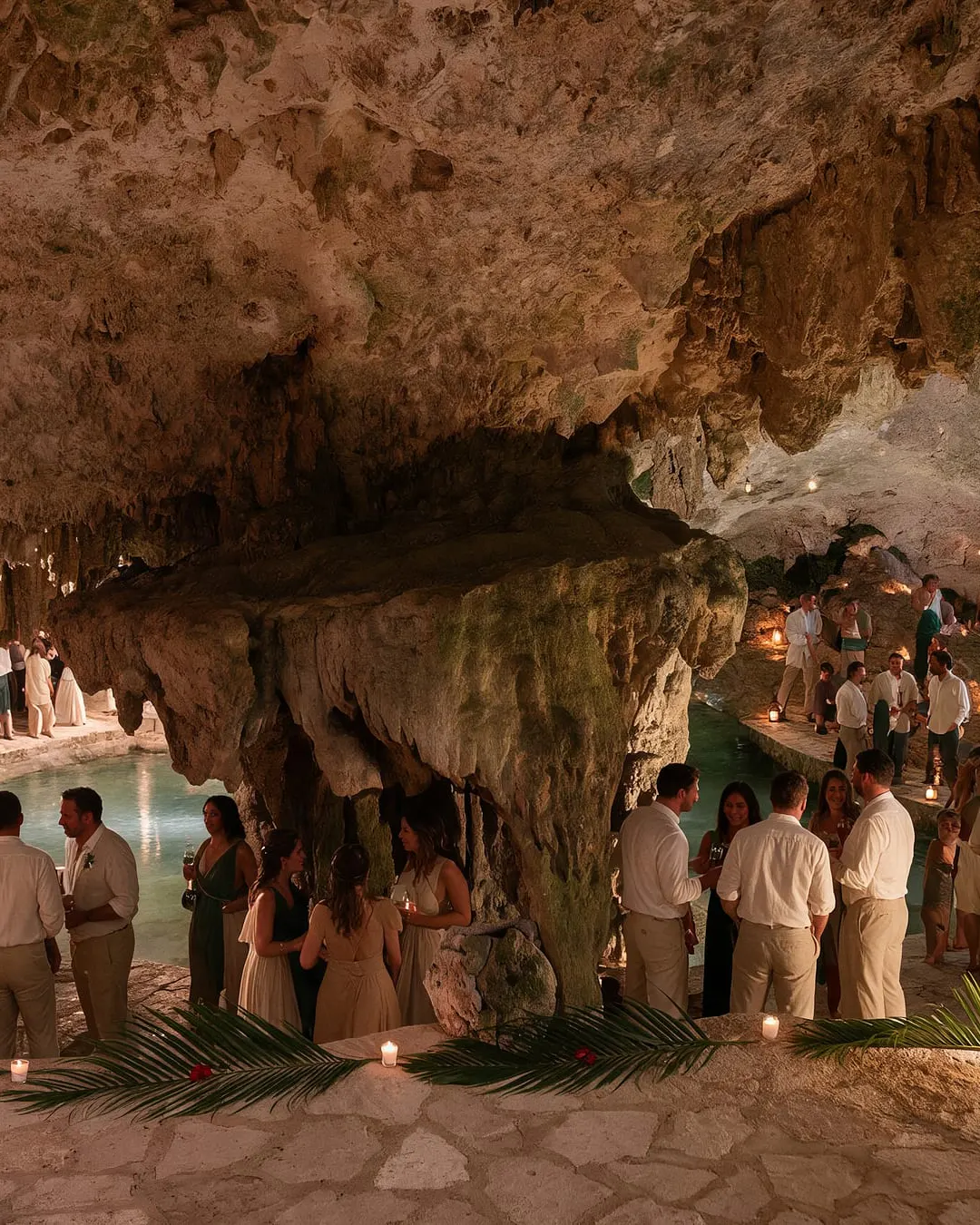 The cave and cenote at Sound Healing Tulum, from the sanctuary’s own photography